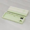 Sprayed Green Cream White